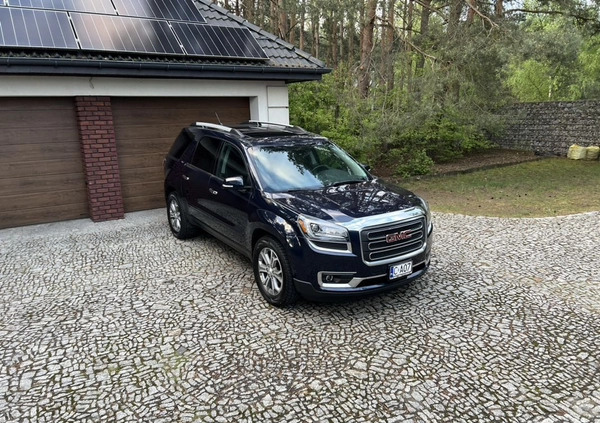 GMC Acadia cena 76000 przebieg: 179700, rok produkcji 2015 z Włocławek małe 631